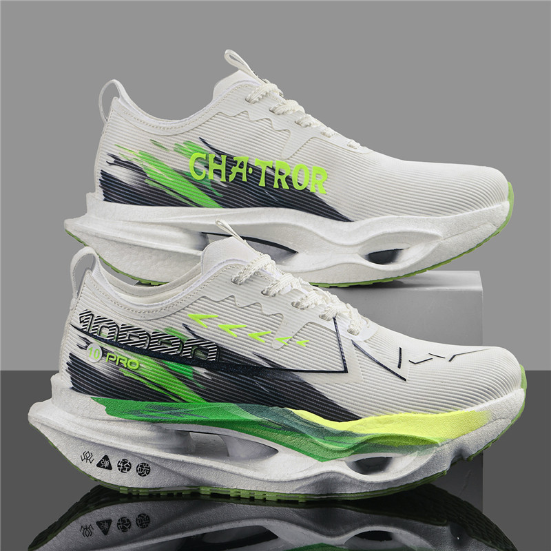 メンズ カーボンプレート ランニングシューズ 通気性 超軽量 - Carbon Plate Marathon Racing Shoes のレビューと価格