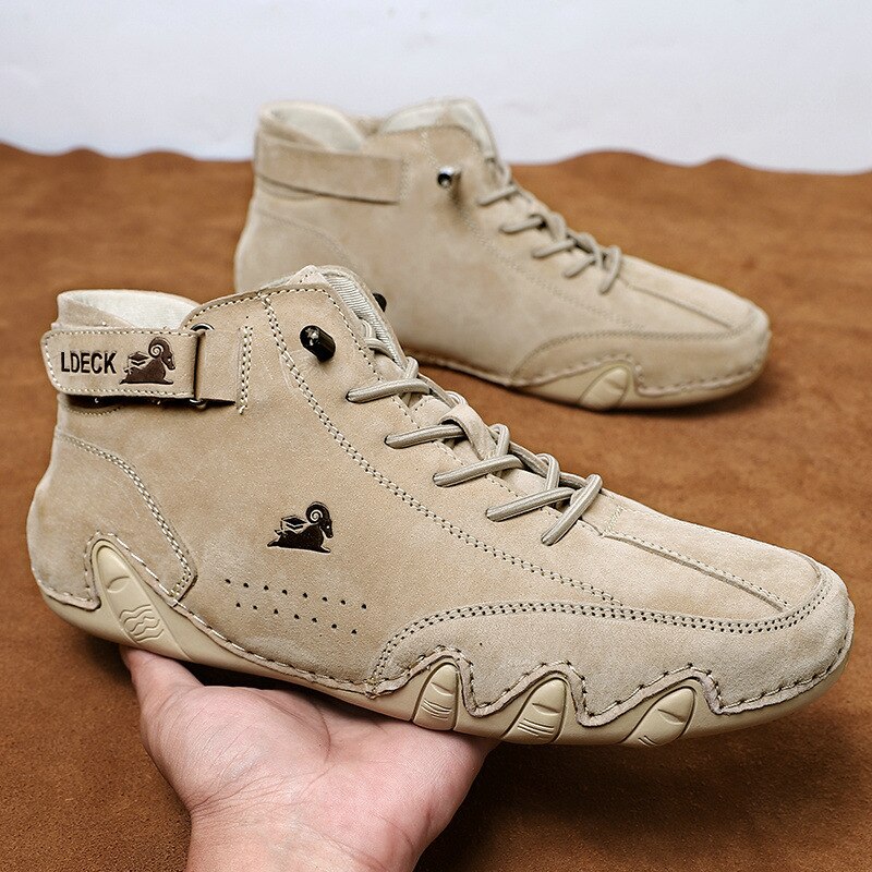 男性用防水ハイトップスニーカー,高級靴,冬,2023 - Waterproof Goretex Running Shoes のレビューと価格
