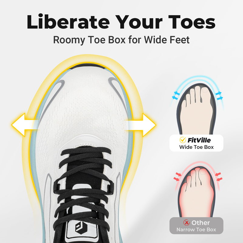 フィットヴィル メンズ ウォーキングシューズ エクストラワイ - Waterproof Goretex Running Shoes のレビューと価格